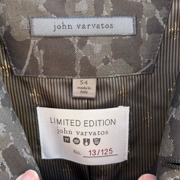 John Varvatos Woodward Ivy Jacquard limited edition blazer, size 54 - Picture 13 of 13